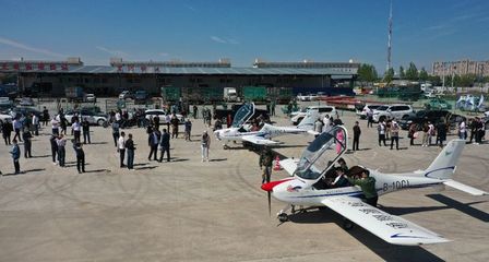 神州勇翔飞行俱乐部首个飞行开放日暨庆祝建党100周年黑龙江素人联盟商会系列活动第二站圆满成功